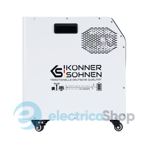 Портативная электростанция 3в1 3000Вт, LiFePO4, Könner&Söhnen KS 3000PS