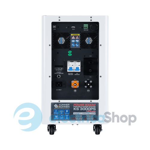 Портативная электростанция 3в1 3000Вт, LiFePO4, Könner&Söhnen KS 3000PS