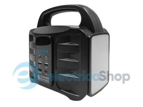 Портативна електростанція 100Вт, літій-іонна, Könner&Söhnen KS 100PS