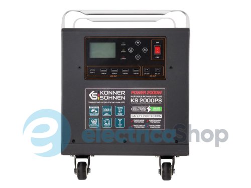 Портативная электростанция 2000Вт, LiFePO4, Könner&Söhnen KS 2000PS