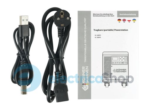 Портативная электростанция 2000Вт, LiFePO4, Könner&Söhnen KS 2000PS
