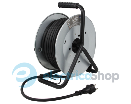 Подовжувач на котушці 30 метрів 4x16А/230V/3600Вт, IP44, Könner&Söhnen KS CRM-30M