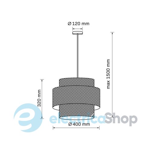 Підвісний світильник Goldlux Takara 330536