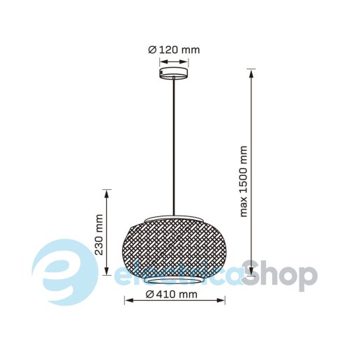 Подвесной светильник Goldlux Emilia 331168