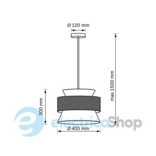 Підвісний світильник Goldlux Grenada 330482