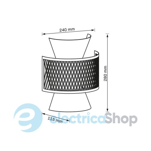 Бра Goldlux Grenada 331144