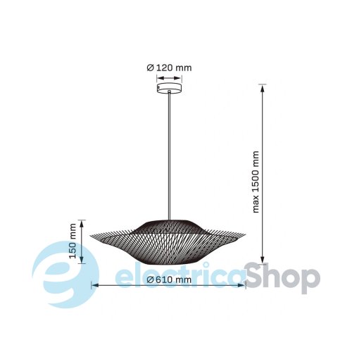 Підвісний світильник Goldlux Barbados 331175