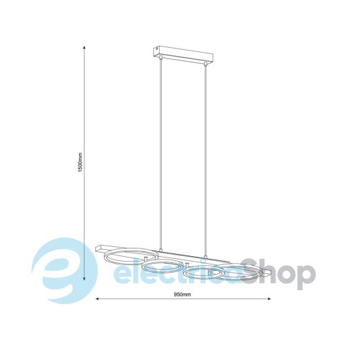 Підвісний світильник Goldlux Melisa 334220