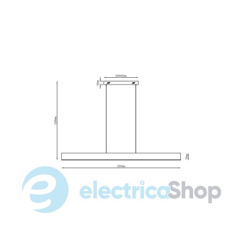 Подвесной светильник Goldlux Bernadetta LED 20W 4000K 2500Lm 333834