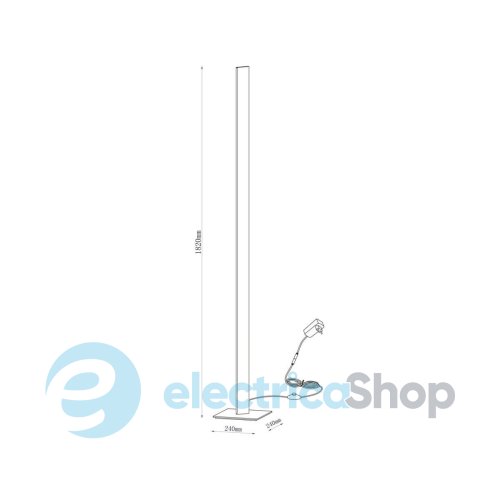 Торшер Goldlux Bernadetta LED 28W 4000K 3500Lm 333872