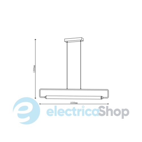 Підвісний світильник Goldlux Felicja LED 30W 4000K 4600Lm 334015