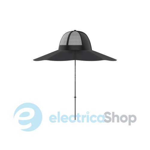 Сонячний капелюх EcoFlow Power Hat 12 Вт, 2*USB, чорна, розмір М-L (56-58 см)