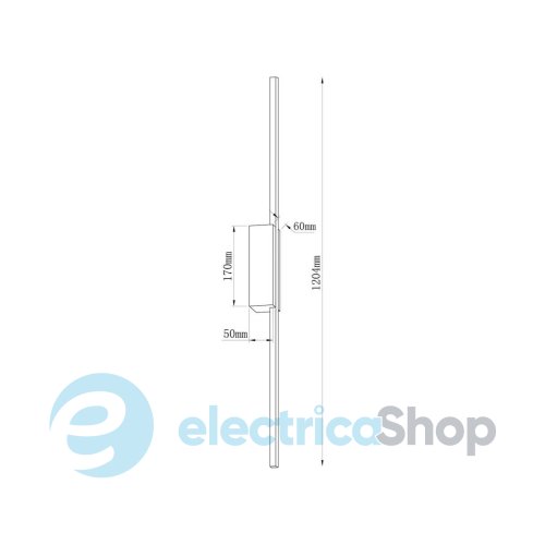 Настінний світильник Goldlux Aisha 20W 4000K 2500Lm 333971