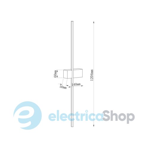 Настенный светильник Goldlux Aisha 20W 4000K 2500Lm 336811