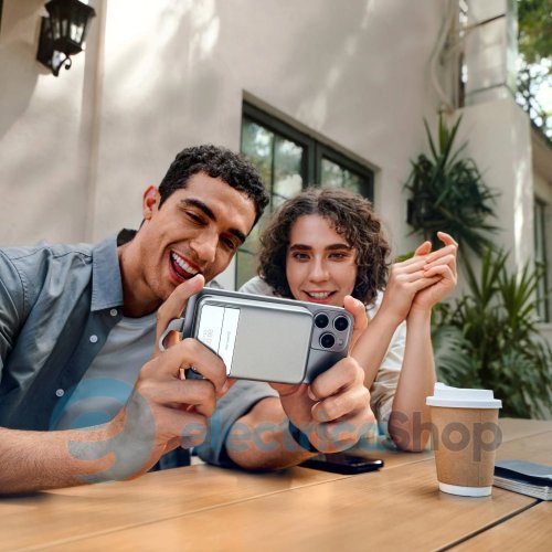 Повербанк EcoFLow RAPID Magnetic Power Bank 5000 Light Blue