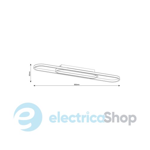 Люстра Goldlux Cordoba LED 26W 4000K 3900Lm 335197