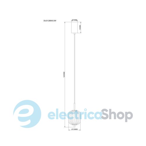 Люстра Zuma Line AKARI DU31288/6.5W