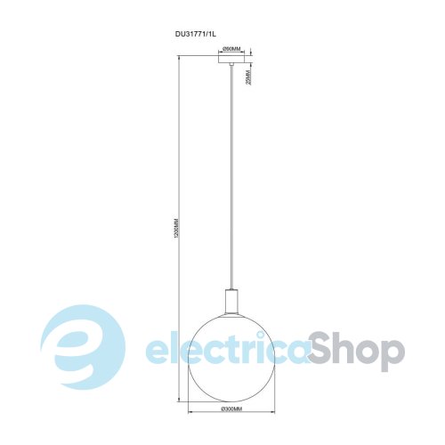 Люстра Zuma Line NUA DU31771/1L