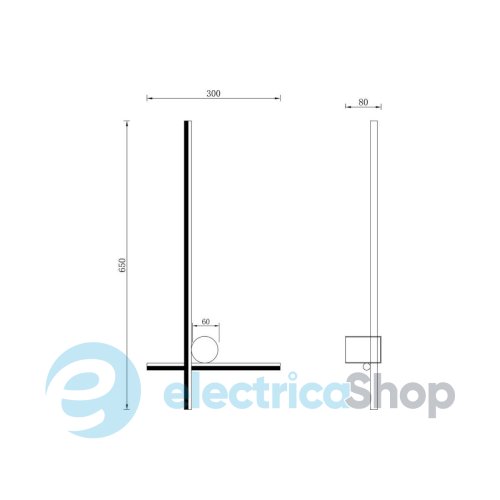 Настінний світильник Zuma Line MILL W4101-GD