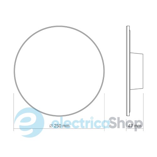 Уличный светильник VIDEX LED IP65 18W 3000K-6500K White VL-WL03-18CW