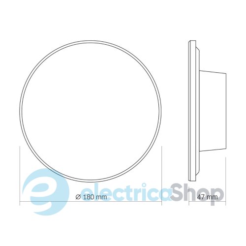 Уличный светильник VIDEX LED IP65 12W 3000K-6500K White VL-WL03-12CW