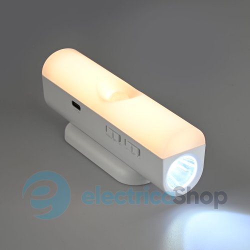 Светильник аккумуляторный VIDEX LED VL-NL108W с датчиком движения