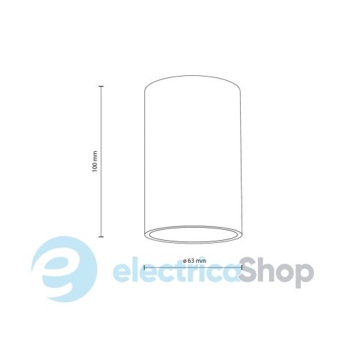 Точечный светильник TK-Lighting FLARE GU10 1 10584