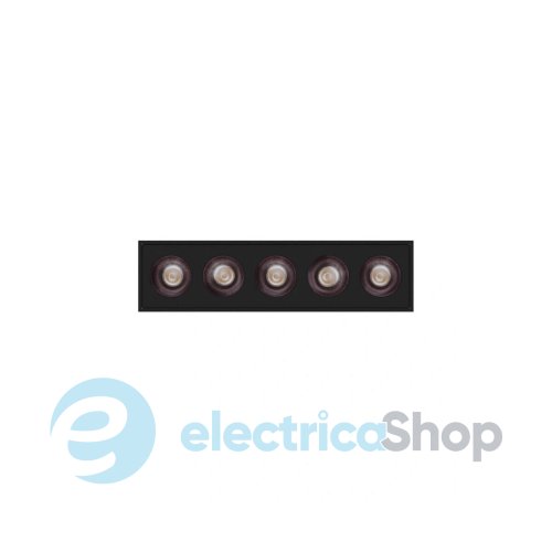 Точечный светильник KLOODI KD-PIXEL 5X2 10W 3K BK LED