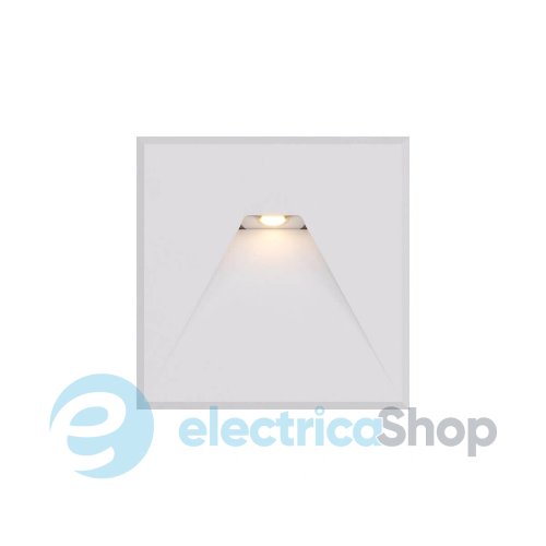 Светильник лестничный KLOODI KDSL-RIKI SQ85X85 3W 3K 38D WH LED 210Lm IP44