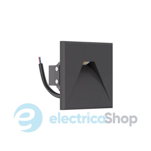 Светильник лестничный KLOODI KDSL-RIKI SQ85X85 3W 3K 38D DG LED 210Lm IP44