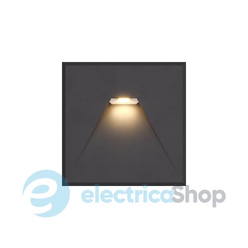 Светильник лестничный KLOODI KDSL-RIKI SQ85X85 3W 3K 38D DG LED 210Lm IP44