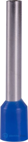 Ізольований втулковий наконечник, подовжений e.Next 2,5 кв.мм, синій, 100шт