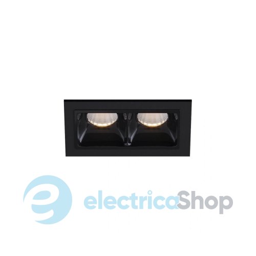 Точечный cветильник KLOODI KD-POINT 2X2 4W 3K BK LED 360Lm IP20