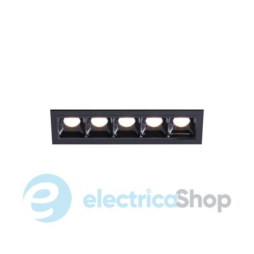 Точковий cвітильник KLOODI KD-POINT 5X2 10W 3K BK LED 900Lm IP20