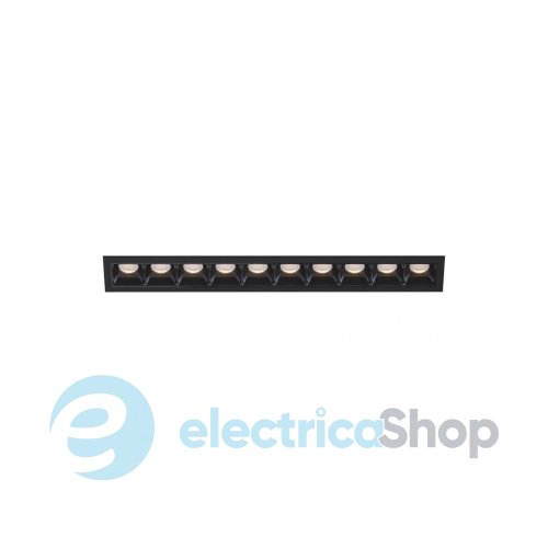 Точечный cветильник KLOODI KD-POINT 10X2 20W 3K BK LED 1800Lm IP20