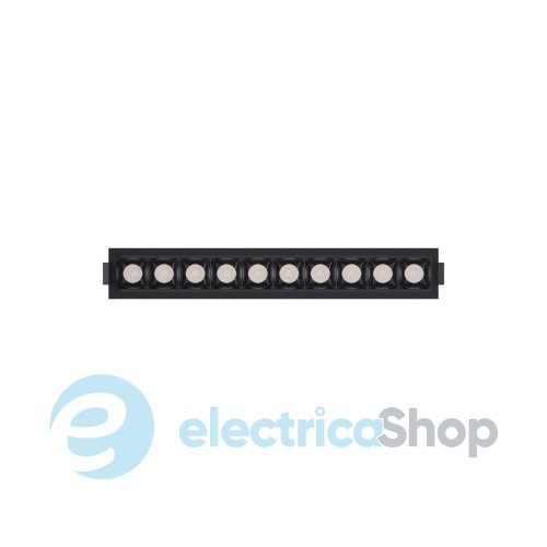 Точечный cветильник KLOODI KD-POINT 10X2 20W 3K BK LED 1800Lm IP20