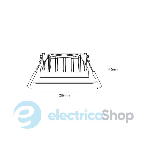Точечный cветильник Nordlux Rosalee 2410200101