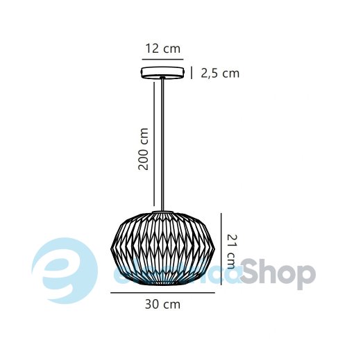 Підвісний світильник Nordlux Aviana 2612303001