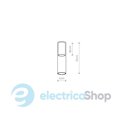 Плафон Nowodvorski CAMELEON CYLINDER M Sage Green 12051