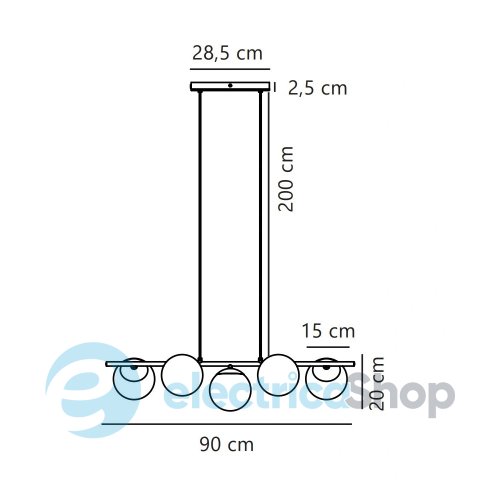 Подвесной светильник Nordlux Lilly 2612623003