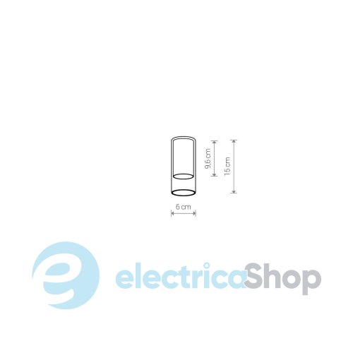 Плафон Nowodvorski CAMELEON CYLINDER S Beige 12054