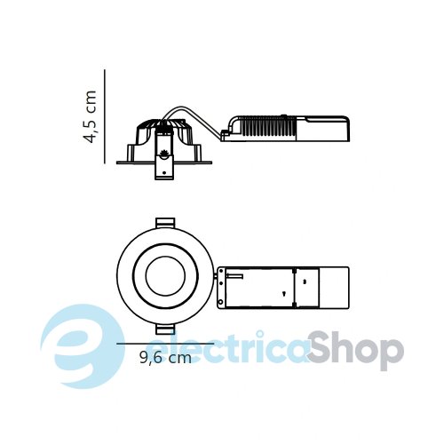 Точечный светильник Nordlux 2310320003 Aliki