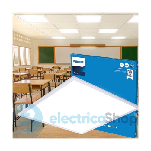 Светодиодная панель Philips Essential RC035B 36S/840 CLI W60L60 RCA 4000K IP20 911401805487