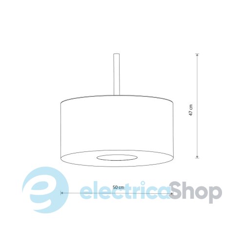 Абажур Nowodvorski CAMELEON SANTANA M 12011