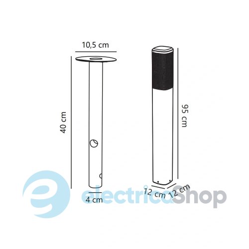 Вуличний світильник Nordlux Sidara 2618468250