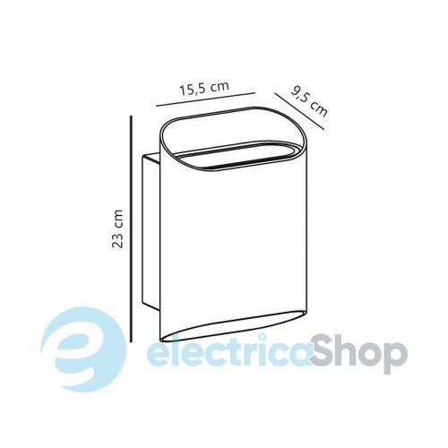 Бра вуличний Nordlux Nico 2618191003