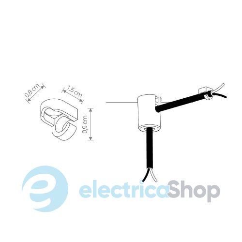 Крепление для светильников Nowodvorski CAMELEON MOUNTING B Beige 12150