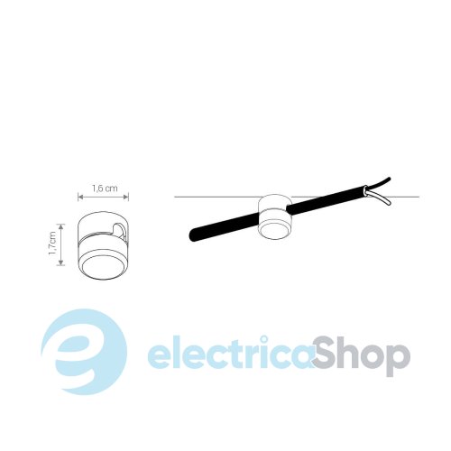 Кріплення для світильників Nowodvorski CAMELEON MOUNTING C Beige 12151