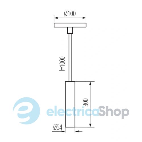 Подвесной cветильник Kanlux Phlox GU10 10W 39040