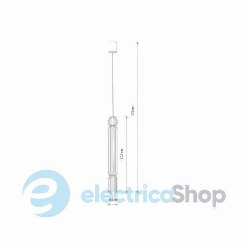Подвесной светильник Nowodvorski SINGLES A Umbra Gray 12195